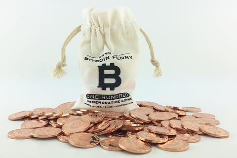 2018 Bitcoin Penny™ Canvas Bank Bag