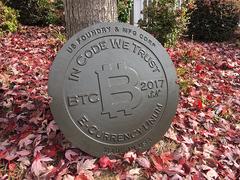 The MANHOLE COVER Physical Bitcoin
