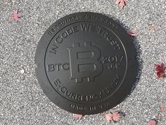 The MANHOLE COVER Physical Bitcoin