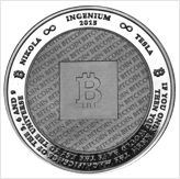 Physical Bitcoin Infinitum - Coin Reverse